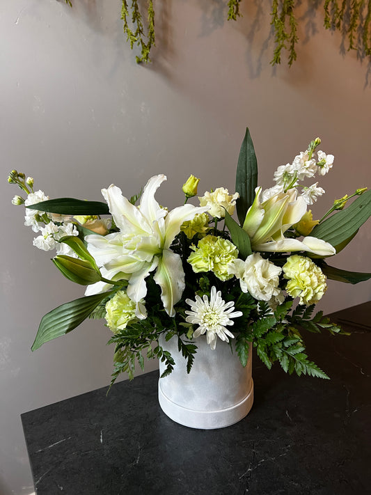 Box with Lilies (S)